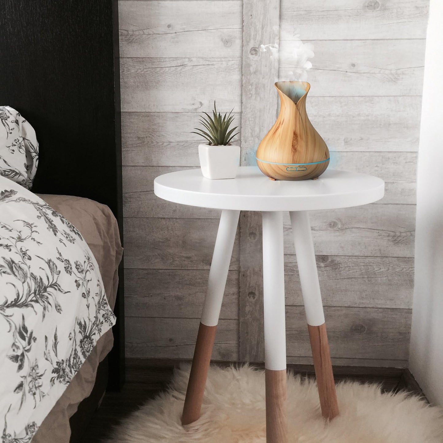 Sierra Modern Smart WiFi Wireless Essential Oil Aromatherapy Diffuser