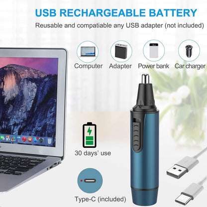 AREYZIN Ear and Nose Hair Trimmer for Men and Women