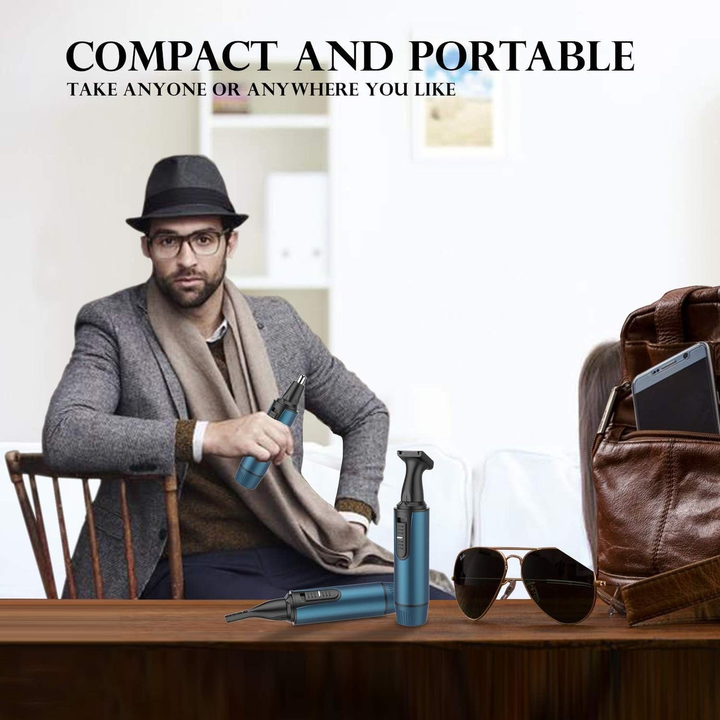 AREYZIN Ear and Nose Hair Trimmer for Men and Women