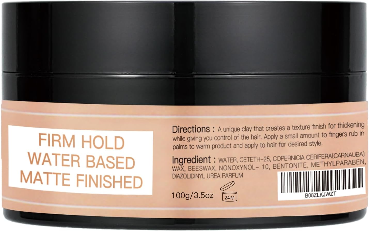 Hair Styling Clay, Matte Finish Hair Paste for Men