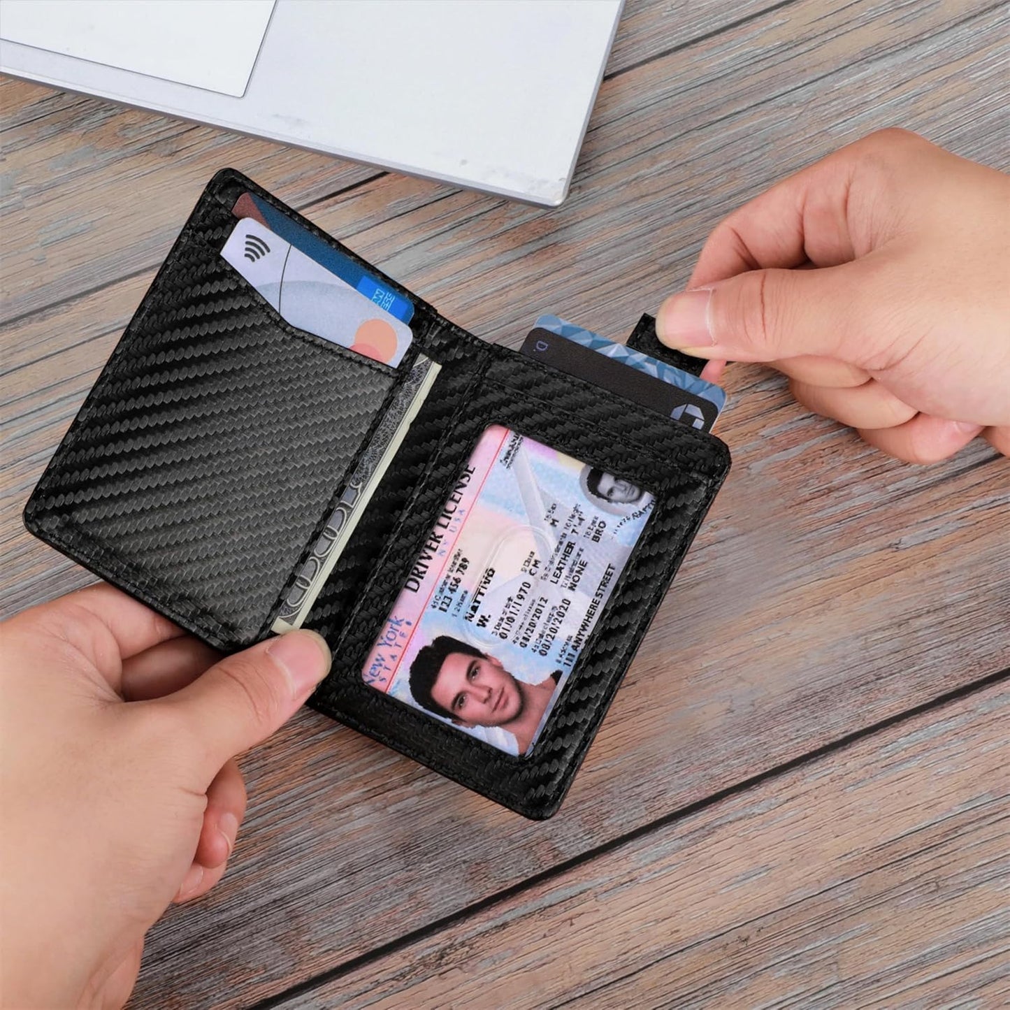 SparkMark RFID Blocking Slim Wallet for Men