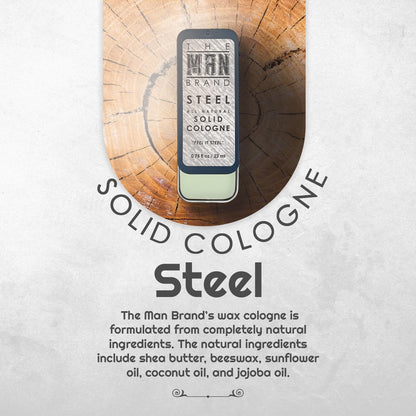 Steel Solid Cologne 0.75 oz