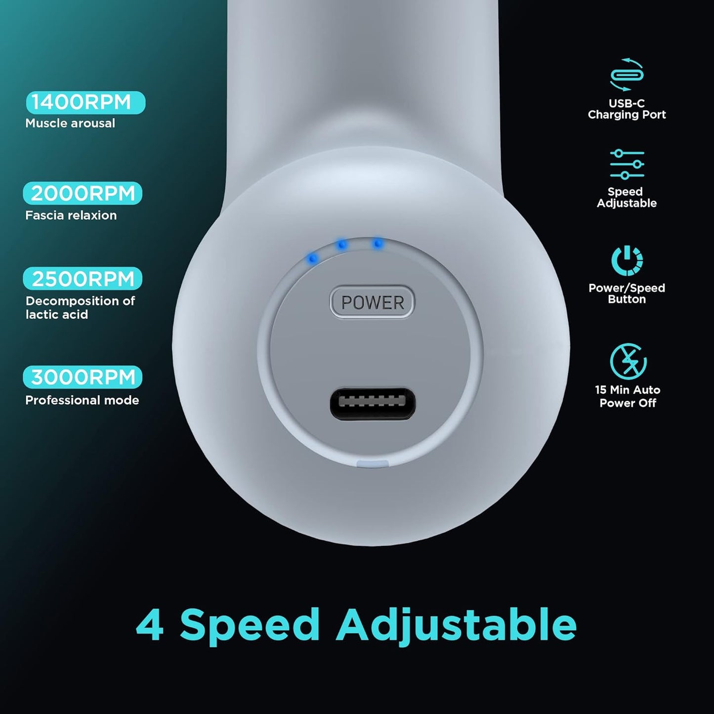 NEPQ Mini Massage Gun, SK6 Fascial Gun