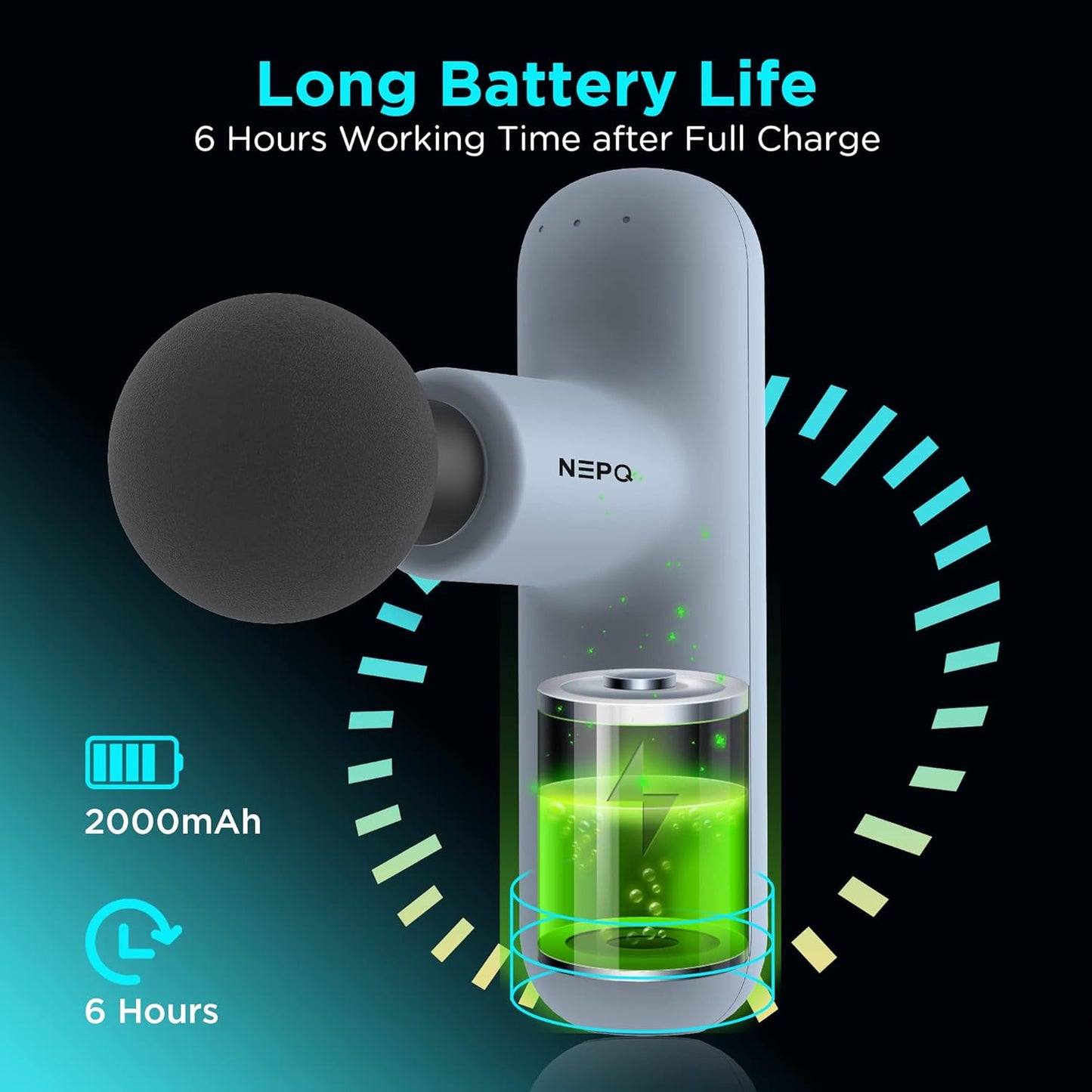 NEPQ Mini Massage Gun, SK6 Fascial Gun